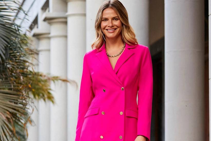14 Seriously Chic Coat & Blazer Dresses for Weddings