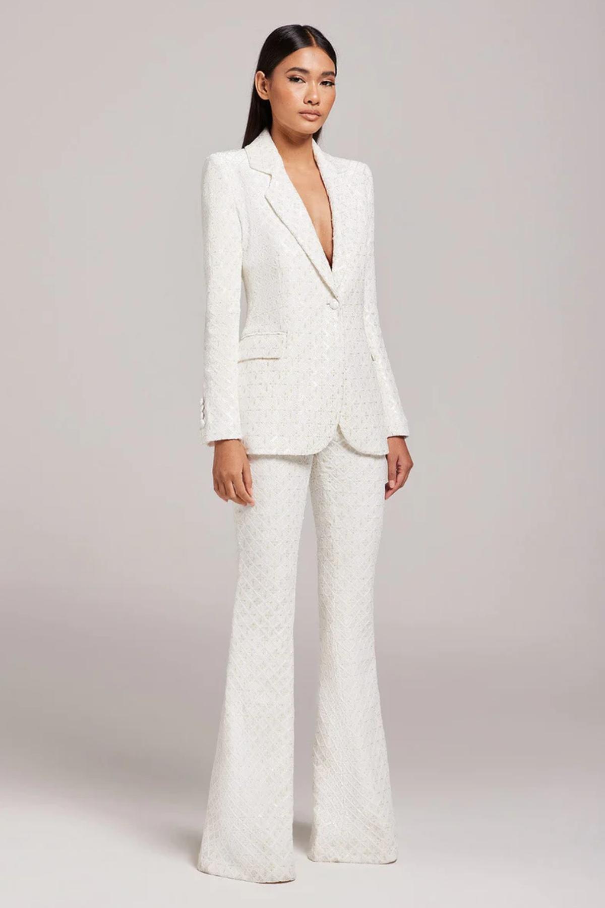 Wedding Suits for Women: 20 Stylish & Powerful Bridal Trouser Suits ...