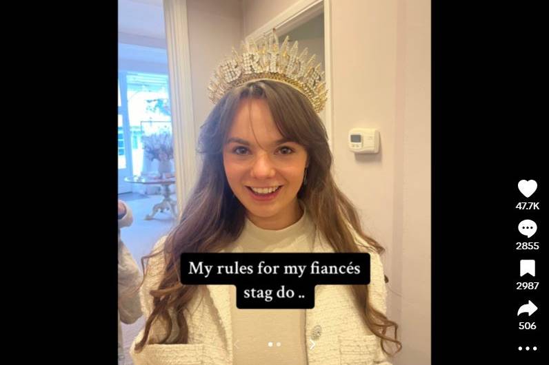 Bride-to-Be Goes Viral After Sharing 'Stag Do Rules' for Her Fiancé 