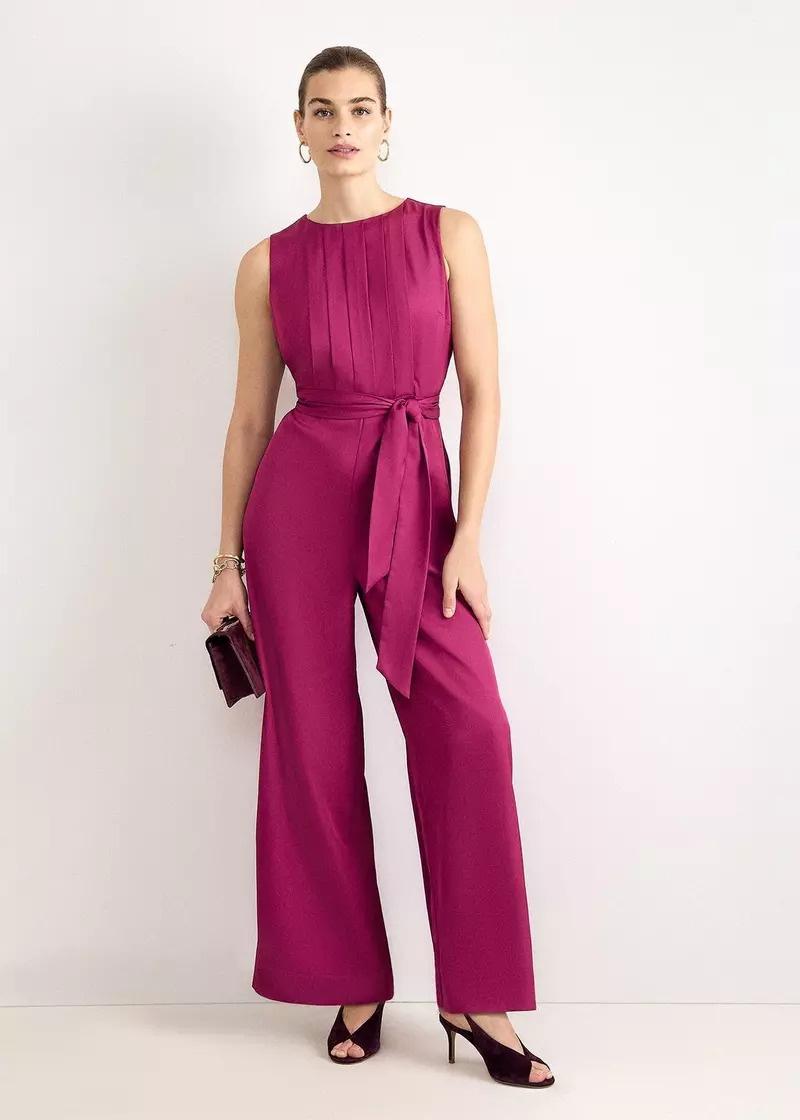 Janine Sleeveless Wide Leg Jumpsuit - Phase Eight