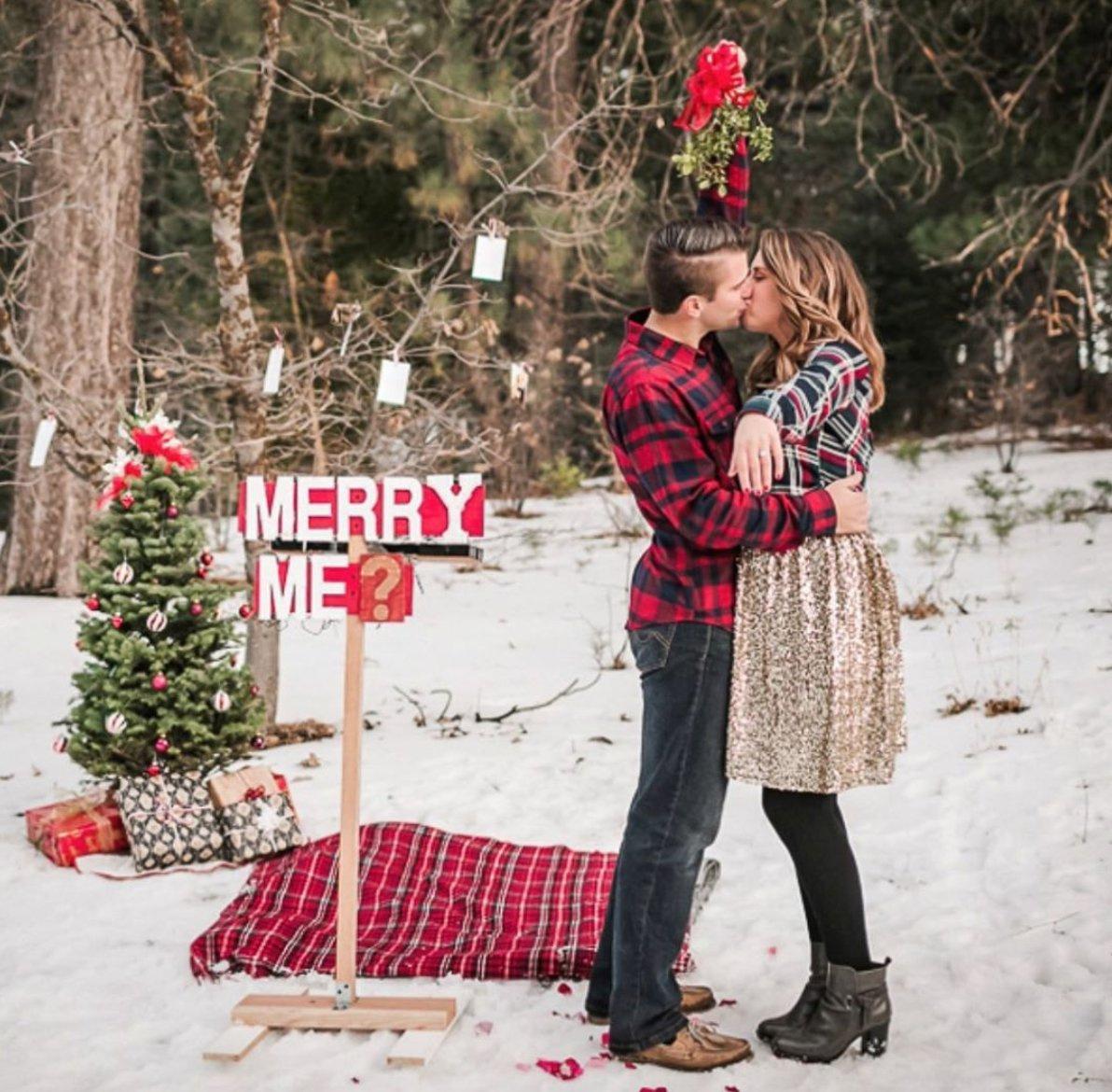 christmas engagement proposals