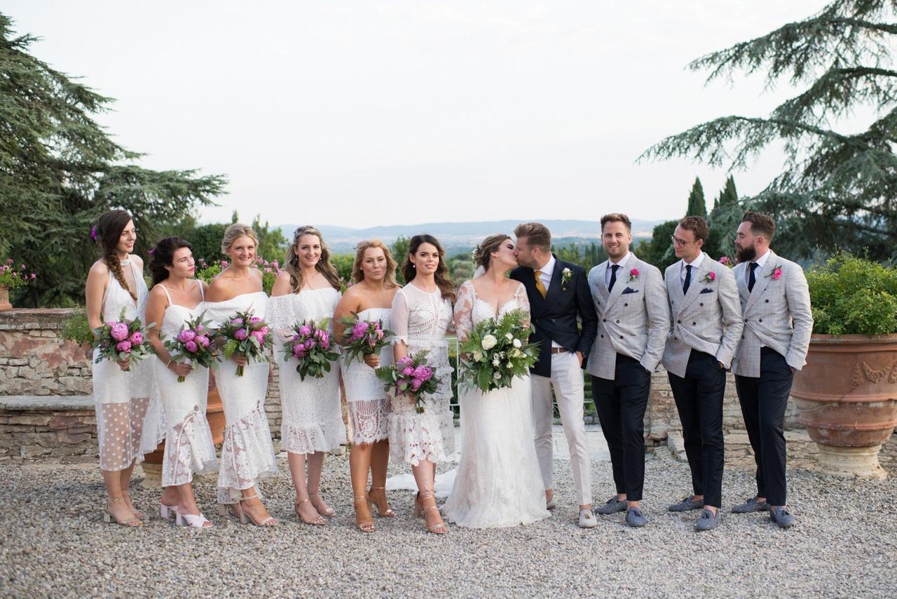 Italy Real Wedding - Kate and Tom