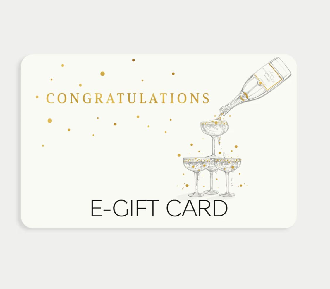 champagne gift card from M&S