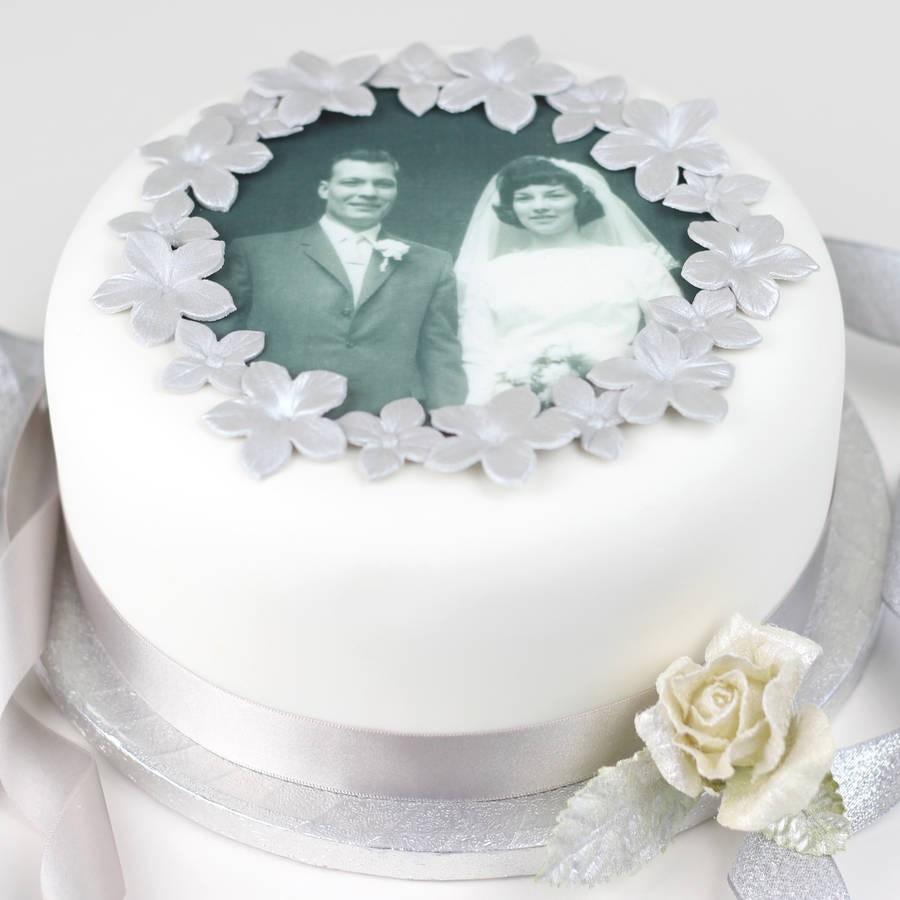 60th wedding anniversary cake | Picture tag | Edible Creations by Rosey