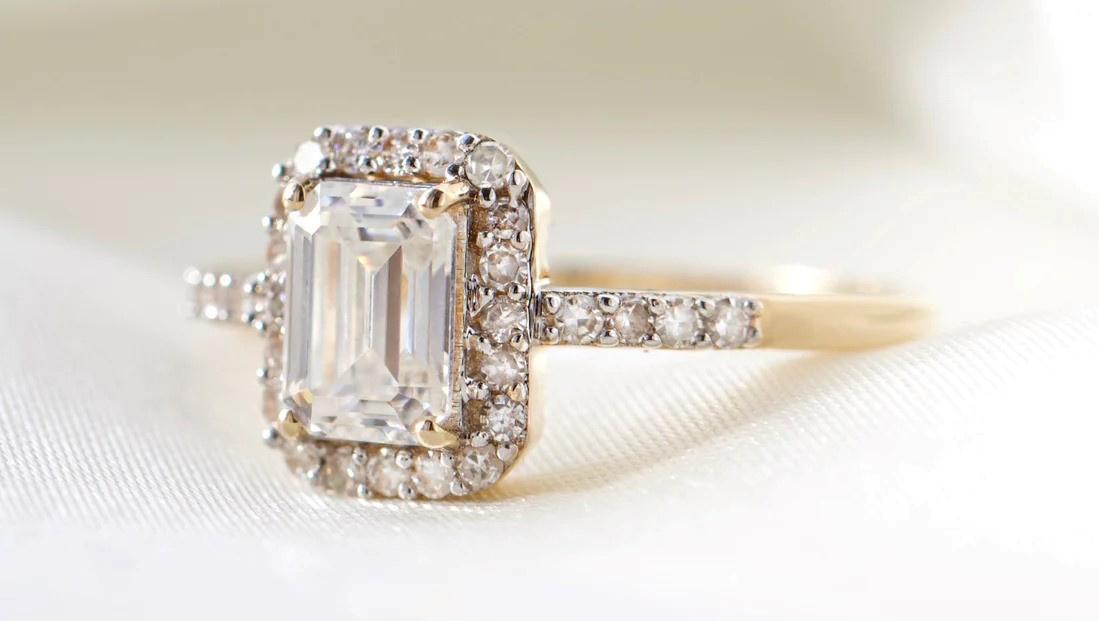 Full Cut Diamond Ring – Carrie Elizabeth
