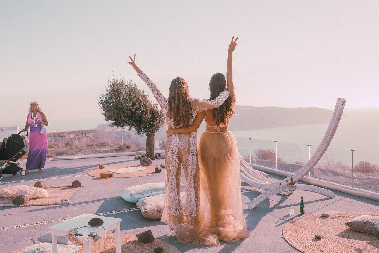 Sammie and Adam - Santorini Wedding