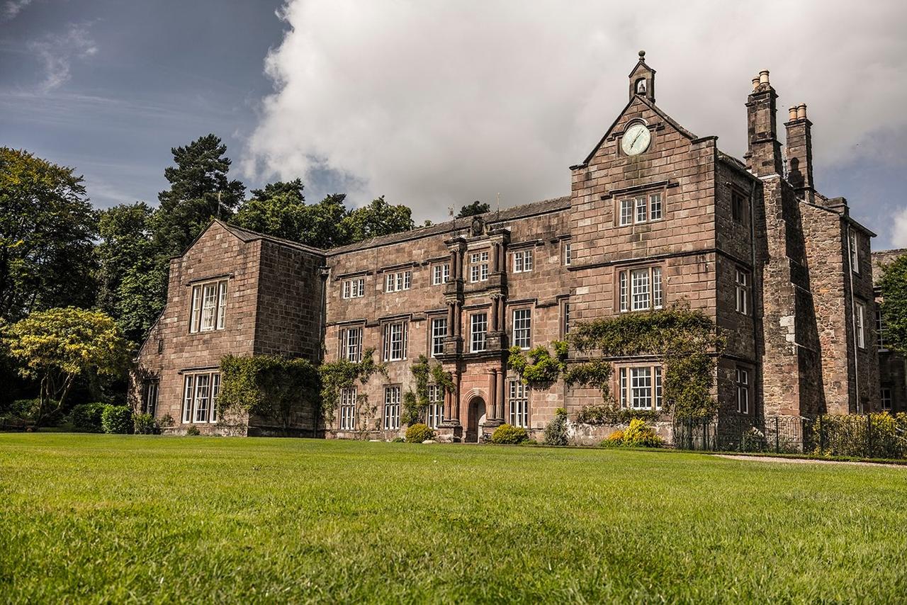 Exterior of Lancashire wedding venue Browsholme Hall