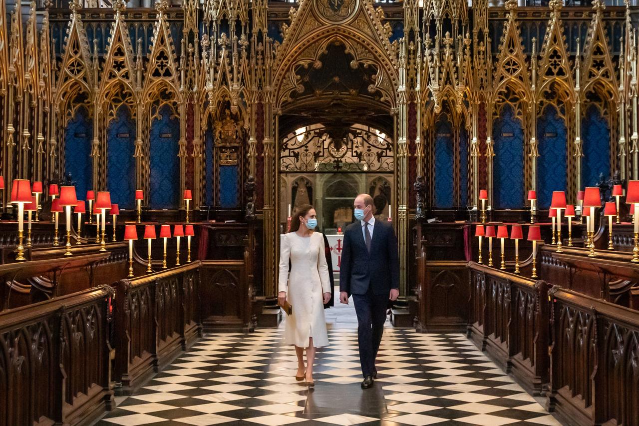 Kate Middleton and Prince William at Westminster Abbey