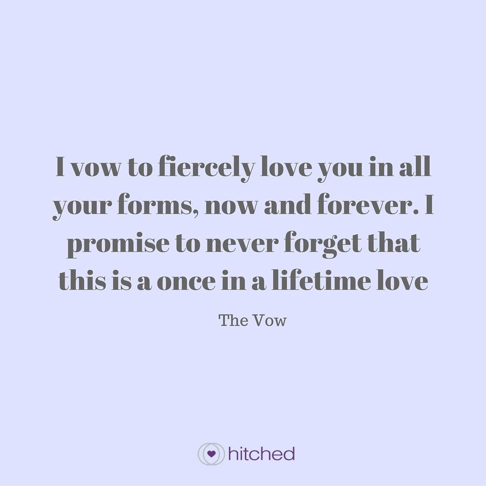 the vow quotes wedding vows