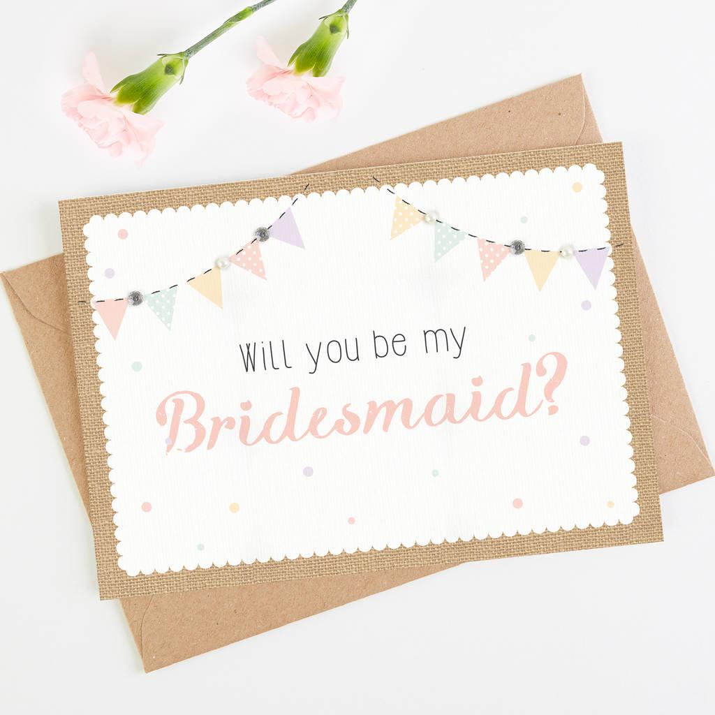 Will You Be My Bridesmaid? 42 Ways to Pop The Question - hitched.co.uk ...