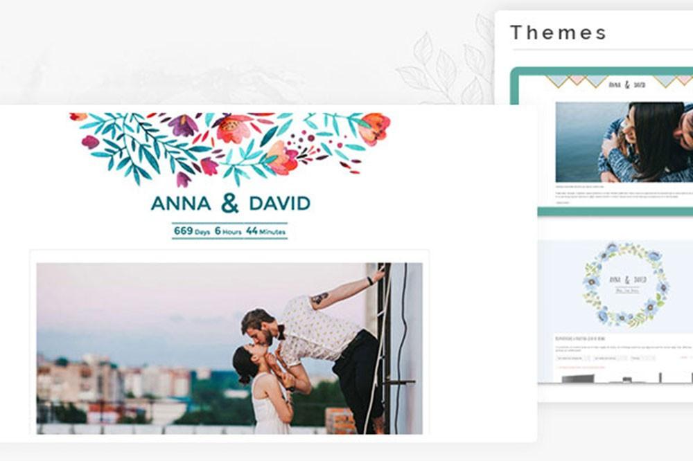 chic wedding website