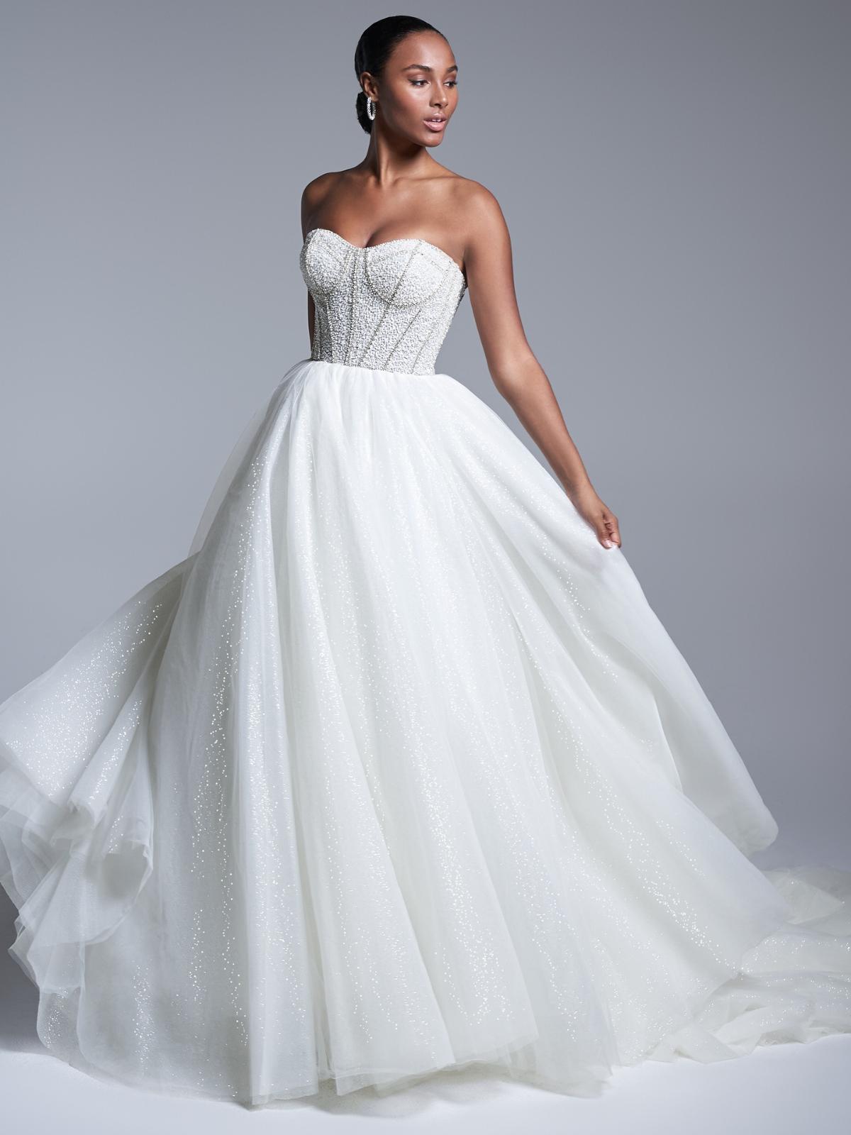 23 of the Most Beautiful Corset u0026 Corset Back Wedding Dresses -  hitched.co.uk