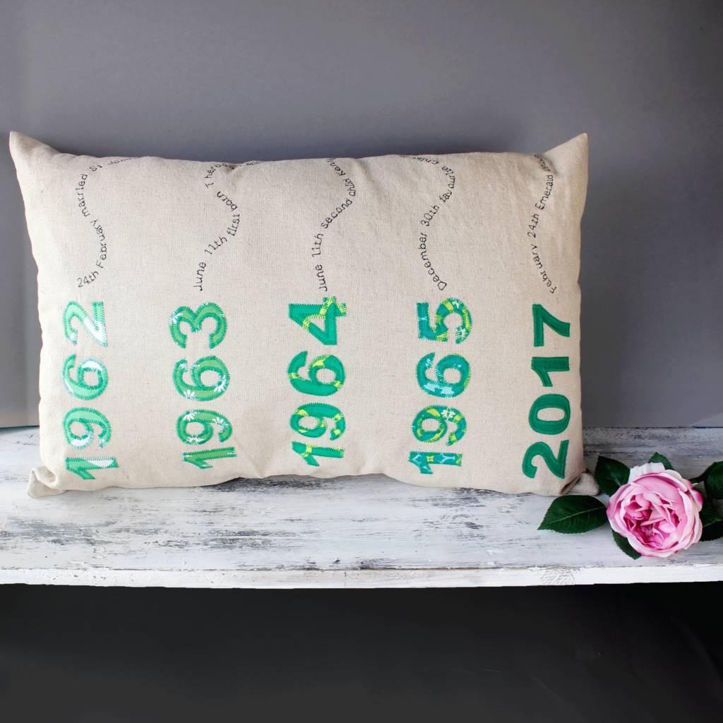 Cushion anniversaey gift
