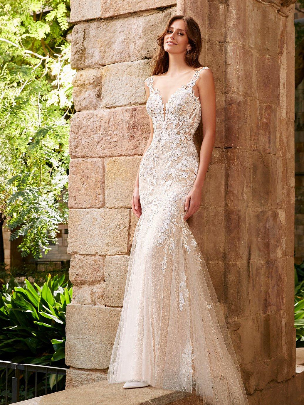 Etoile Stephanie mermaid wedding dress from the front