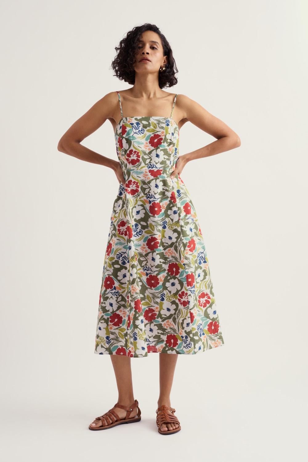 Seasalt Madern Sleeveless Midi Dress