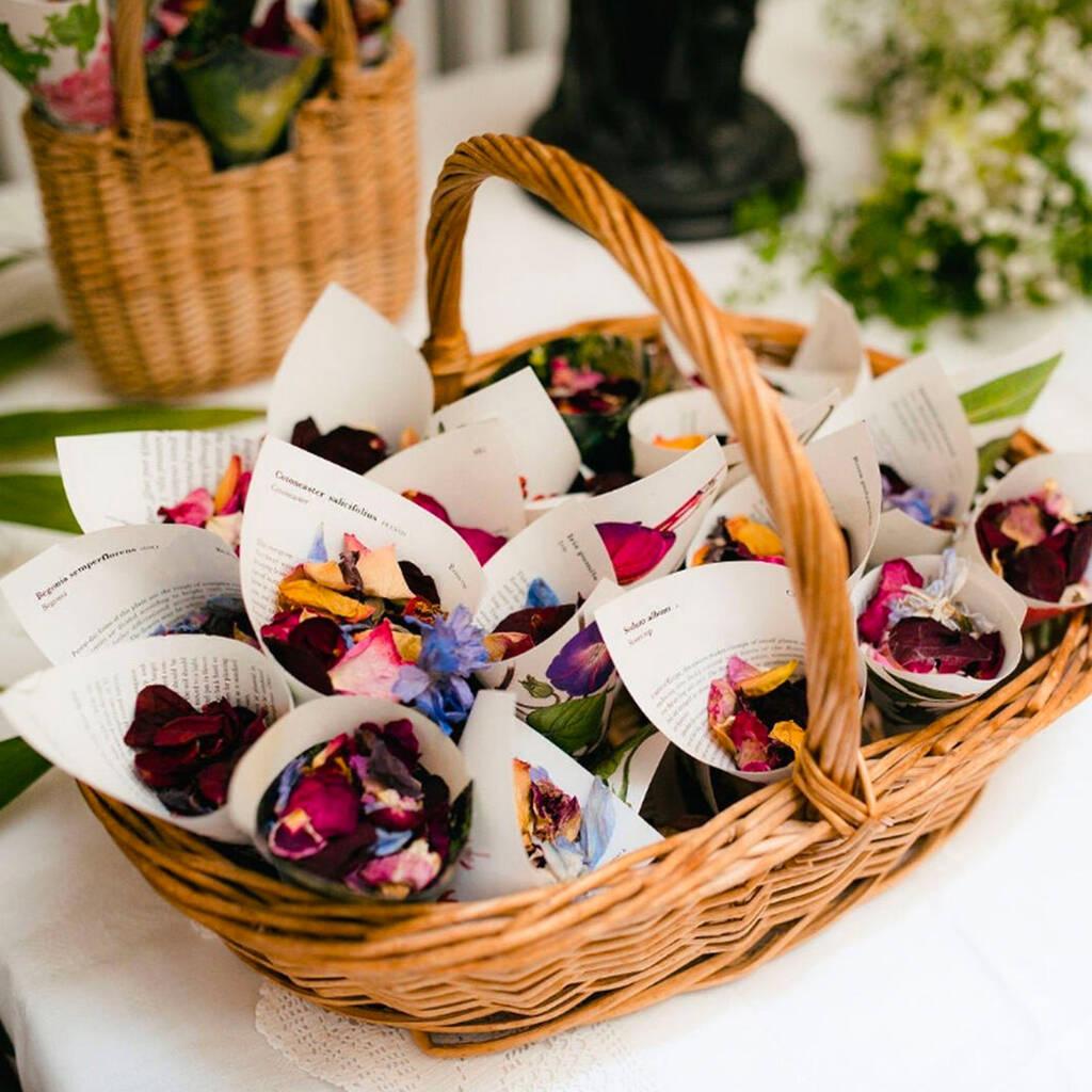 Bright Floral Confetti Mix biodegradable Multicoloured Colourful