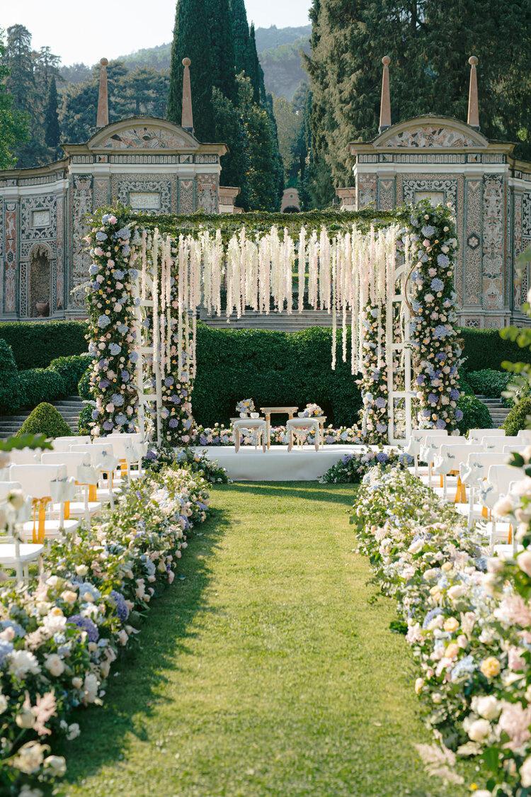 Flower on sale ceiling wedding