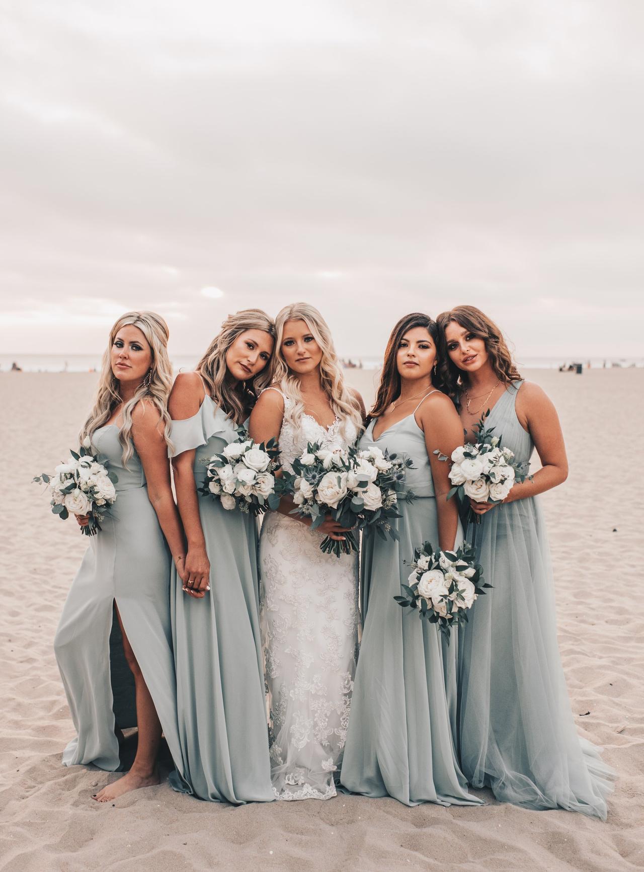 Bridesmaid dresses clearance for wedding abroad