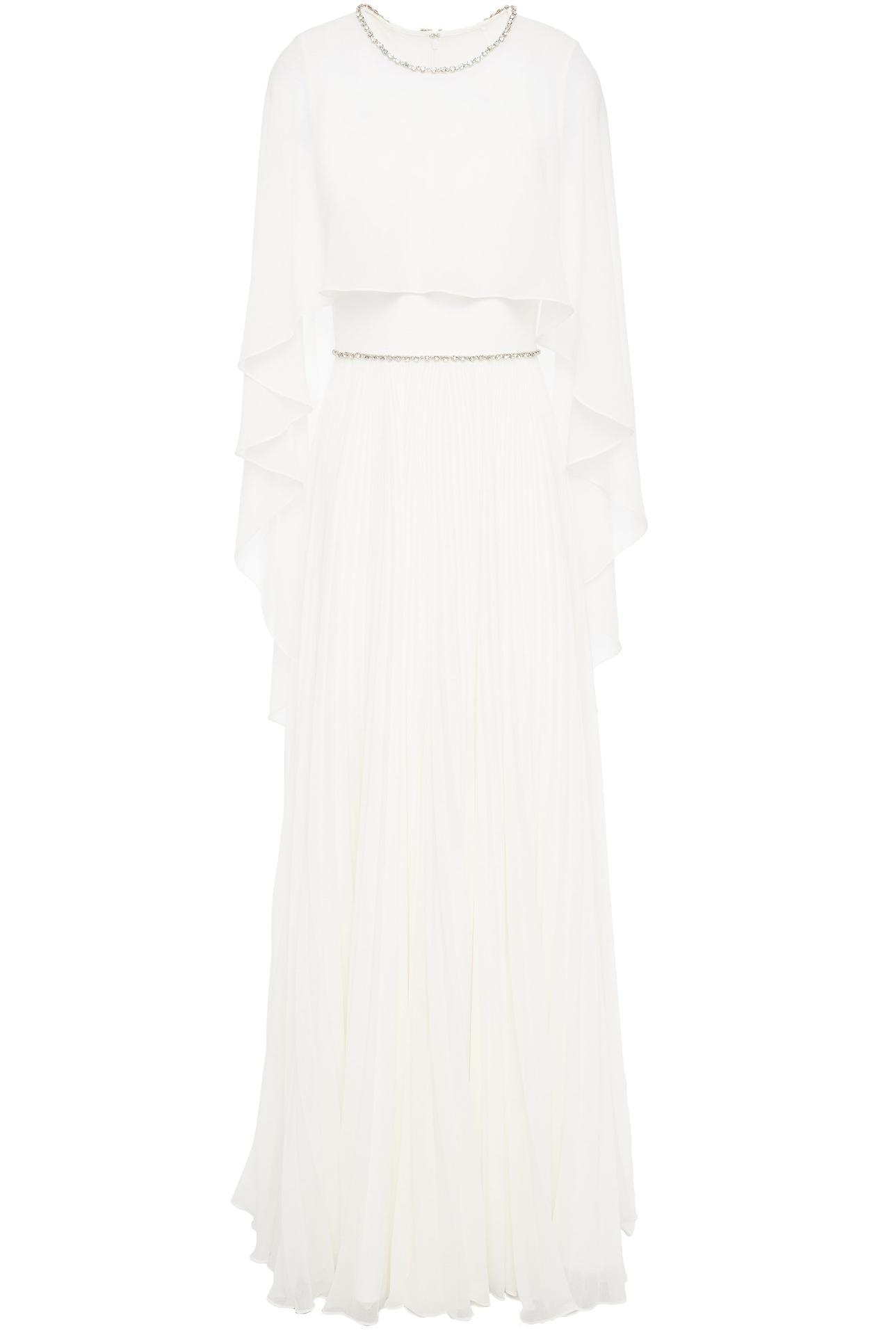 Floaty Jenny Packham bridal dress
