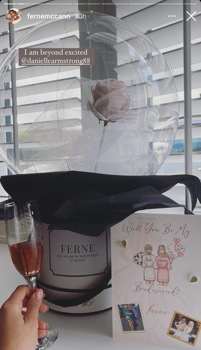 Danielle Armstrong Bridesmaid Proposal