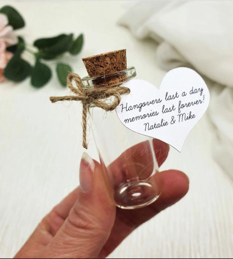 High Quality Gift DIY Personalised Wedding Favours Glass Charm to Keyring 