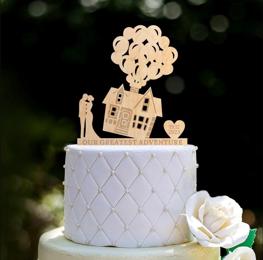 LV Inspired Cake Topper  Unique items products, Fondant cake toppers, Cake  toppers