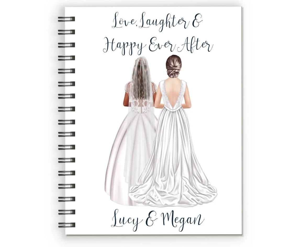 Deluxe Wedding PLANNER AND NOTEBOOK Set Wedding Diary Organiser Engagement Gift 
