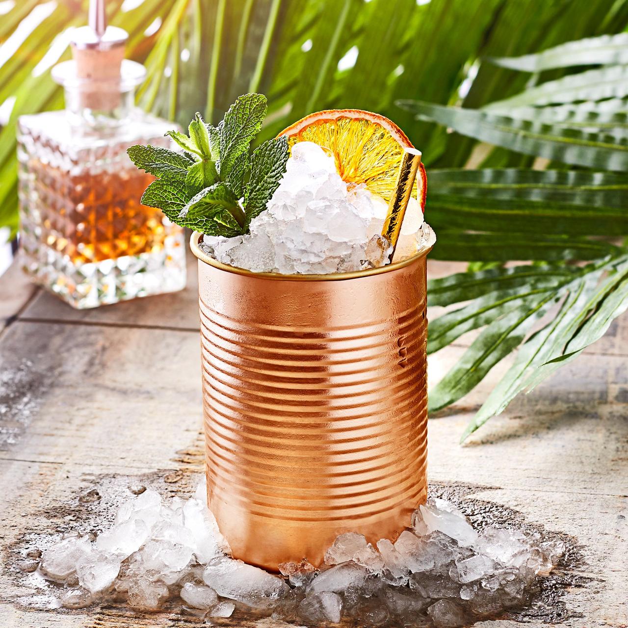 113098 tin can style cocktail cup
