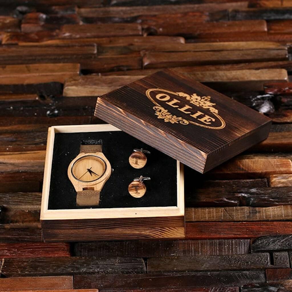 wooden watch