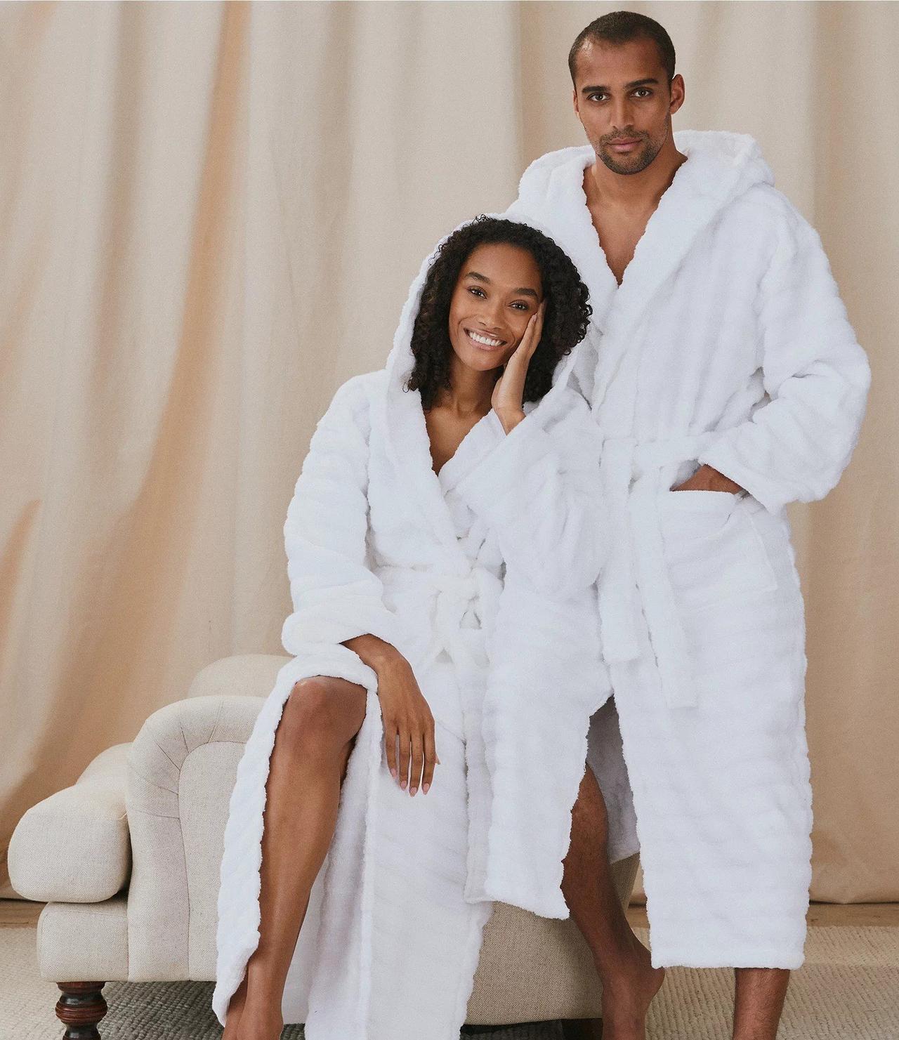 Matching dressing shop gowns for couples