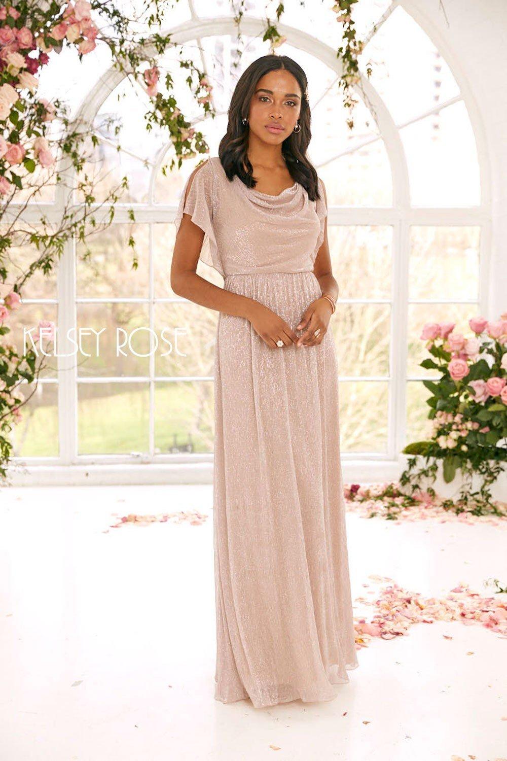 Bridesmaid dresses outlet uk rose gold