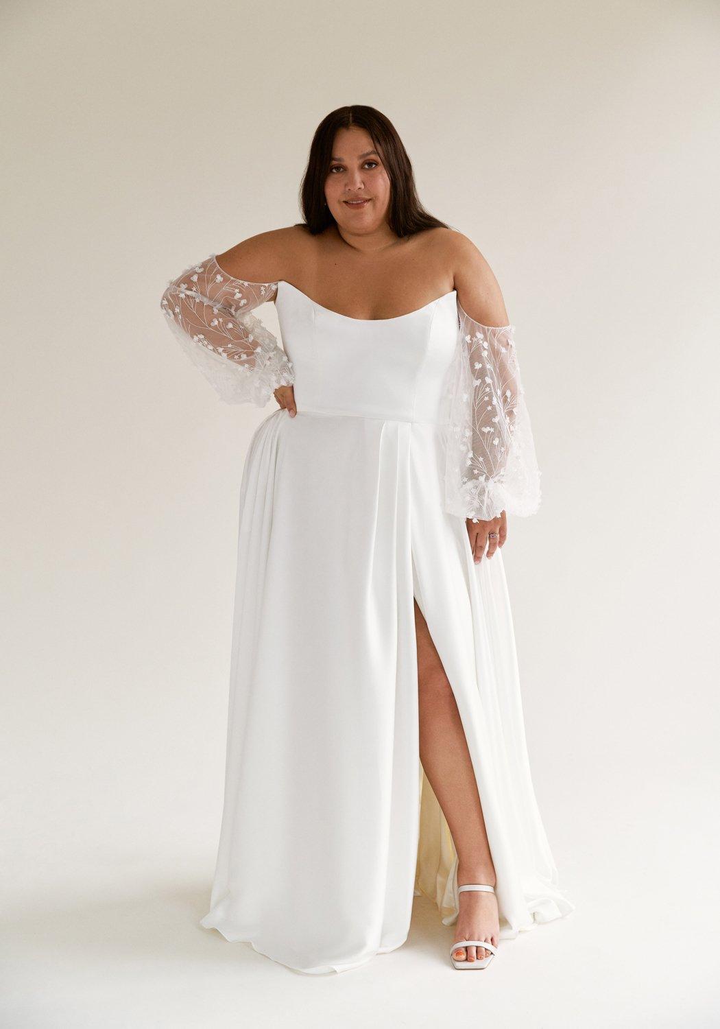 Plus Size Black Wedding Dress Ideas For Curvy Brides + FAQs