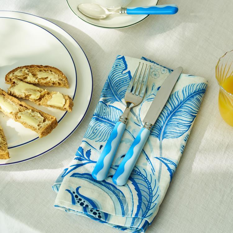 blue linen palm beach napkins 
