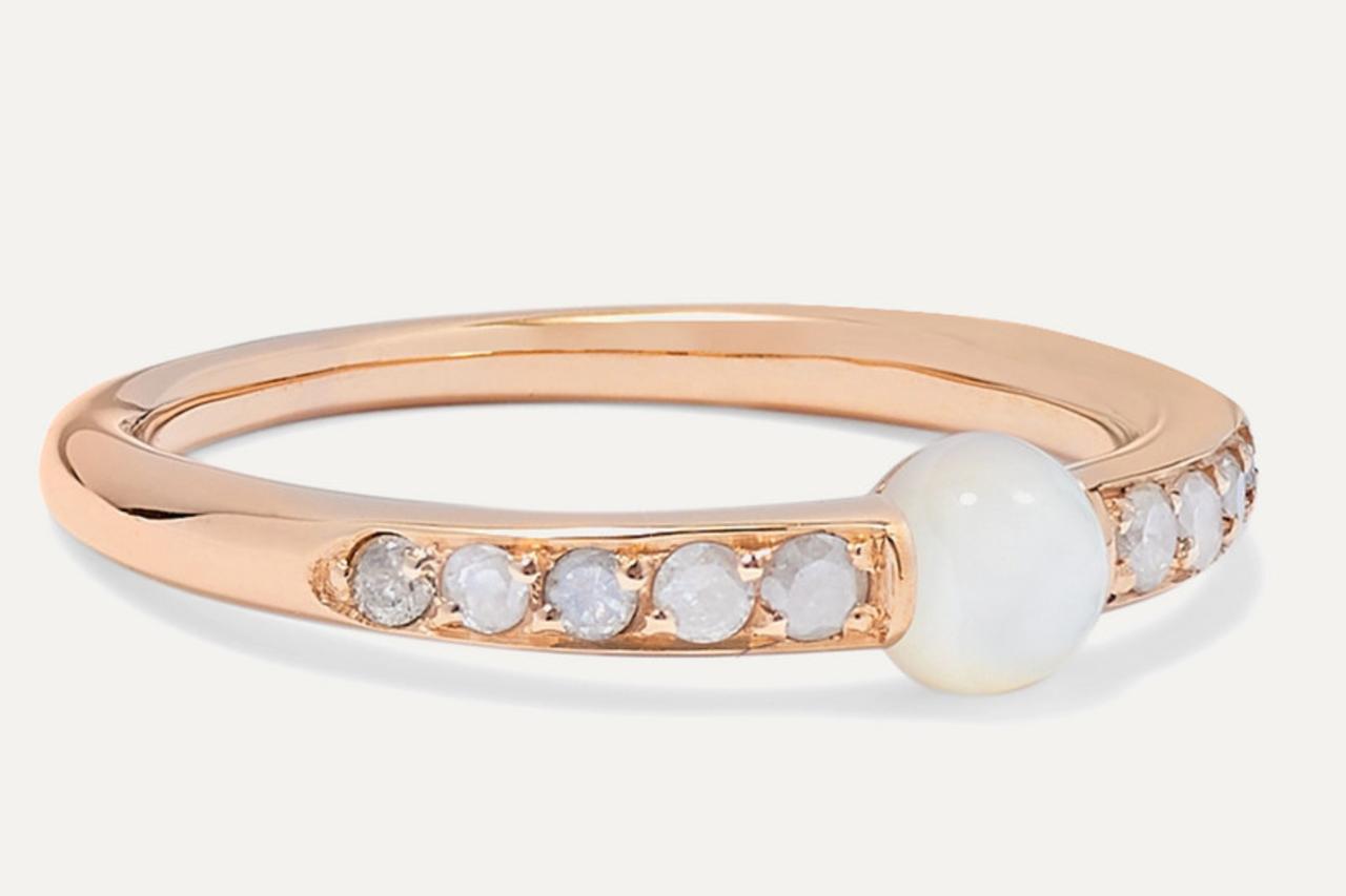 Pearl Engagement Rings