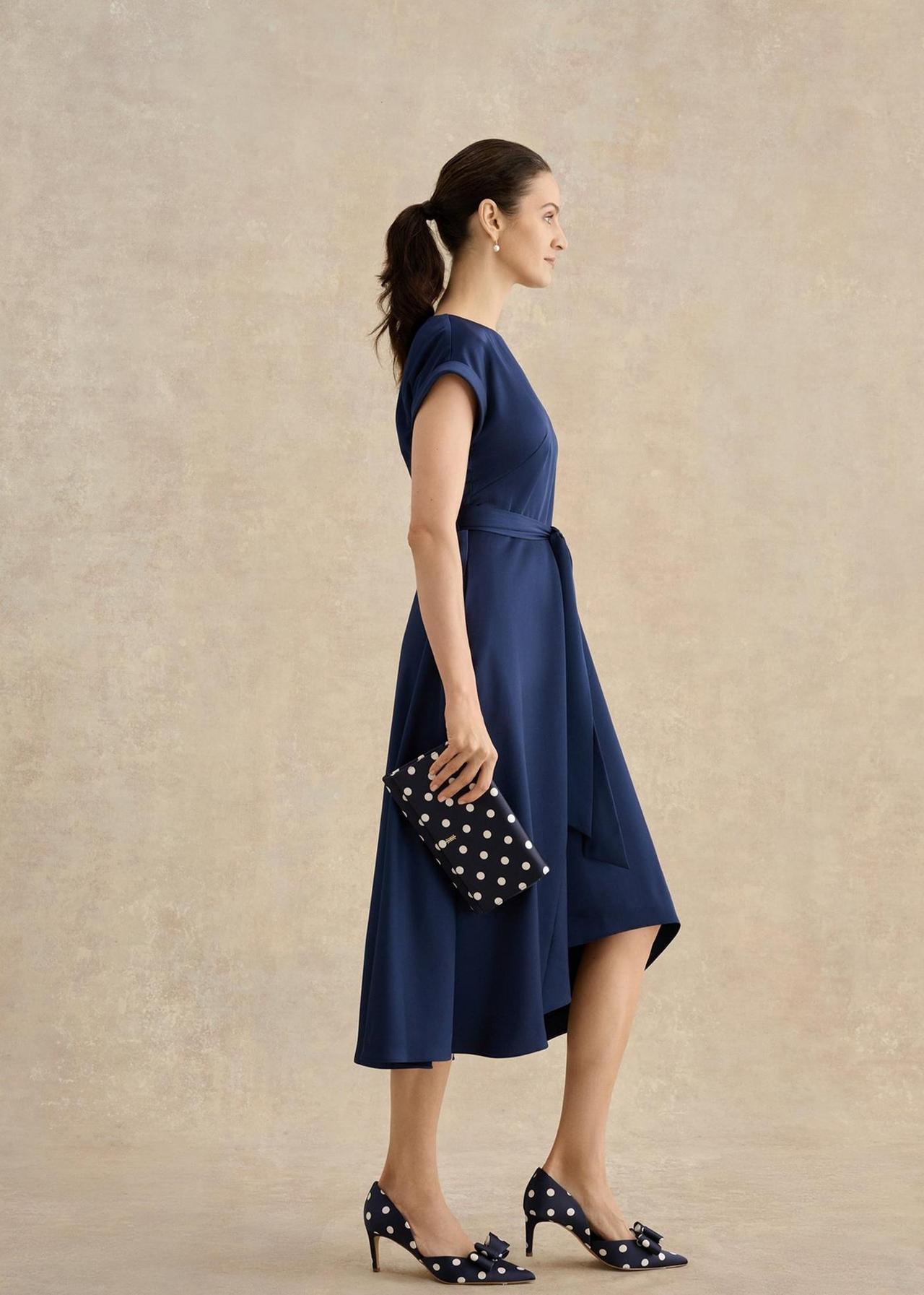 Elva Bow Spot Courts & Renata Clutch – Hobbs 