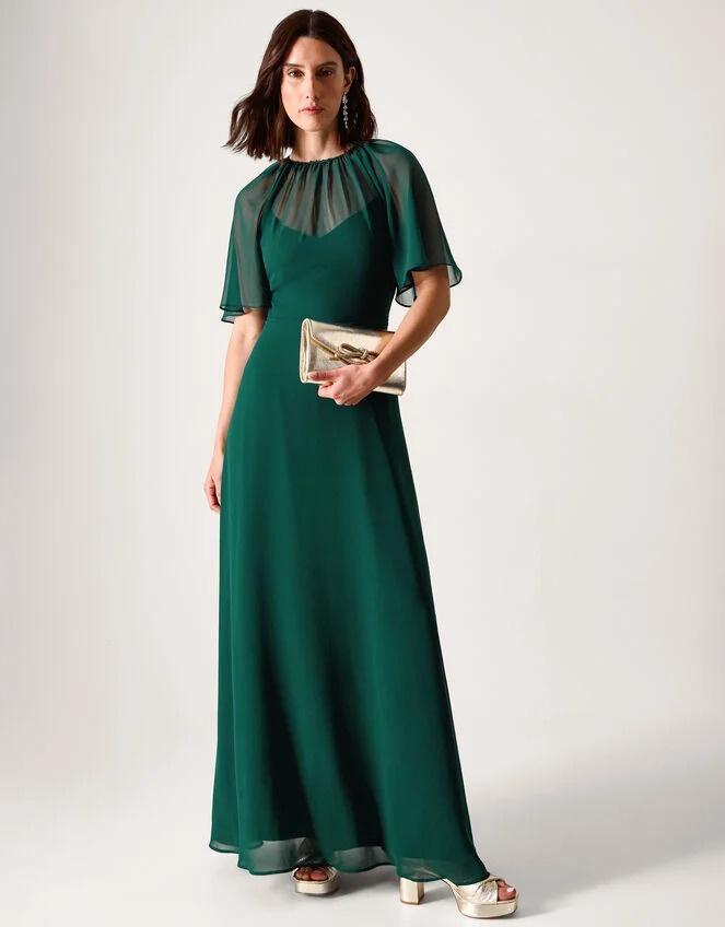 Mona Angel Sleeve Maxi Dress – Monsoon