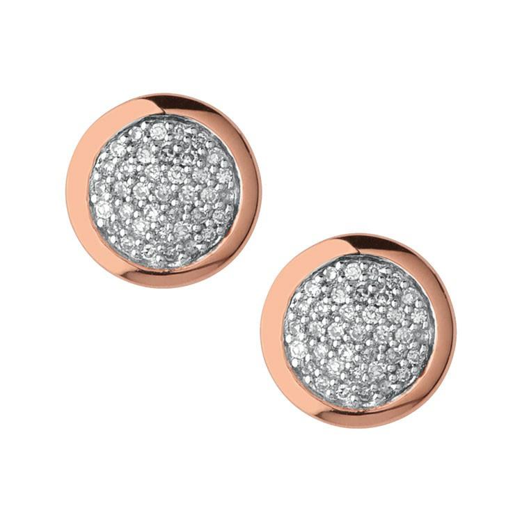 Links of london on sale rose gold earrings