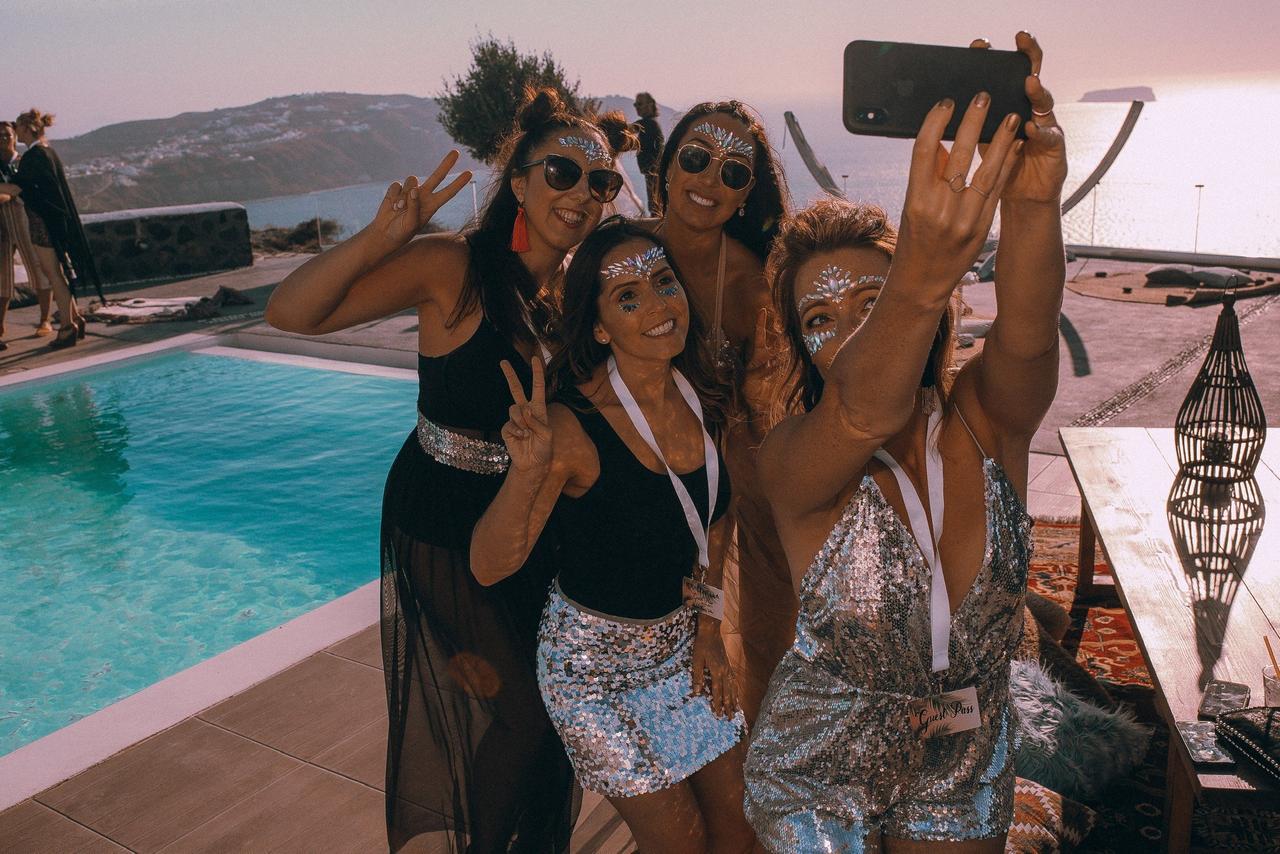 Sammie and Adam - Santorini Wedding