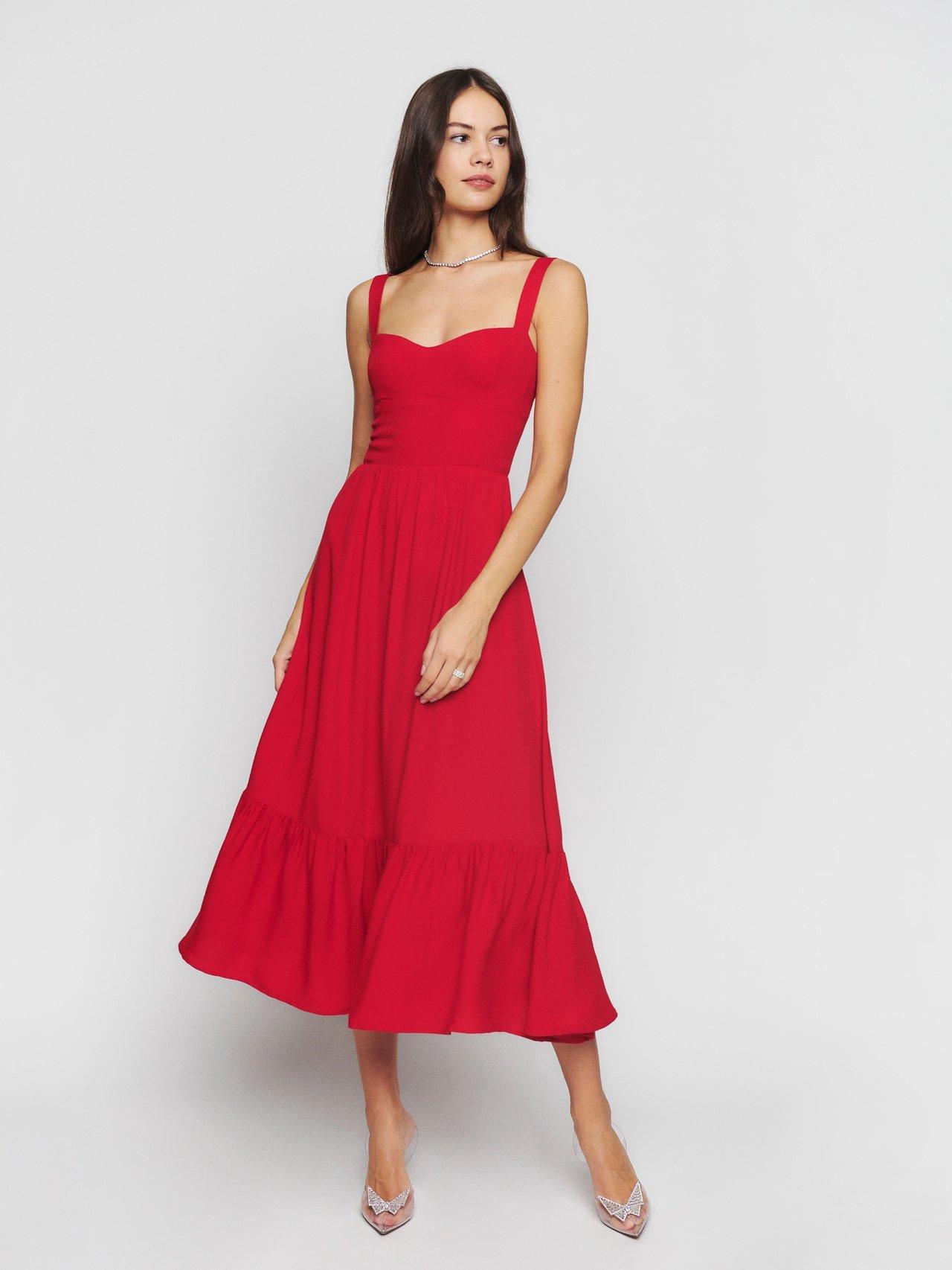 Ruby red clearance bridesmaid dresses uk