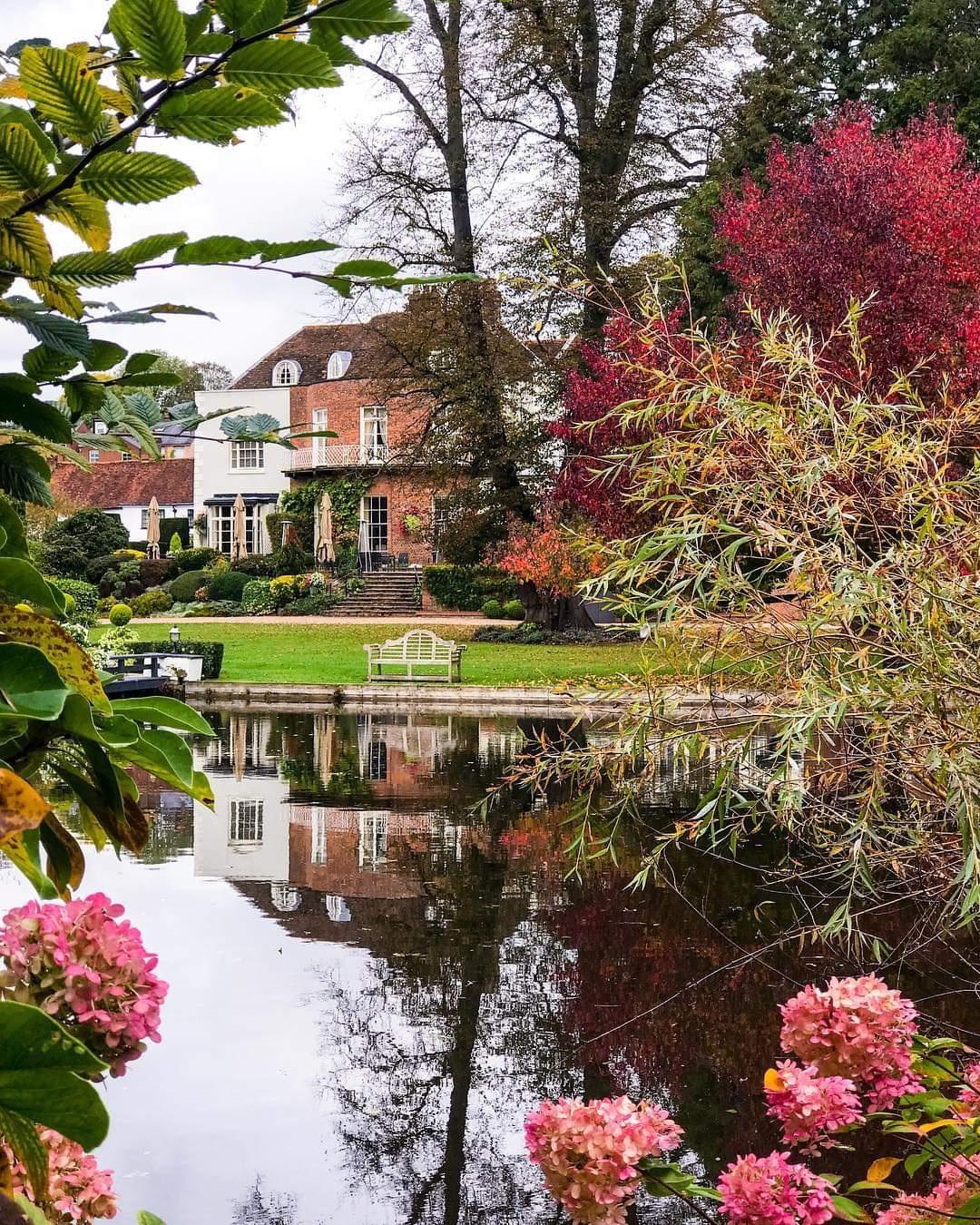 Exterior of St Michaels Manor in Hertfordshire