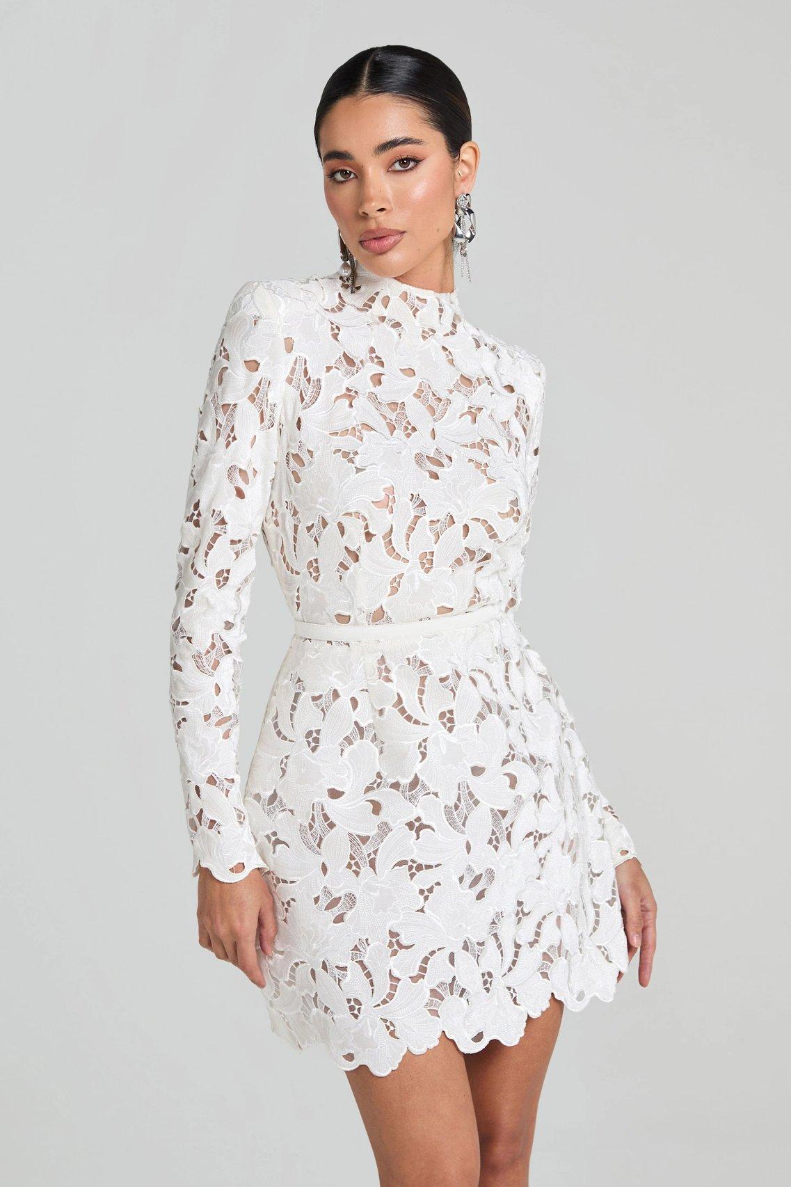 Lydia White Dress from Nadine Merabi