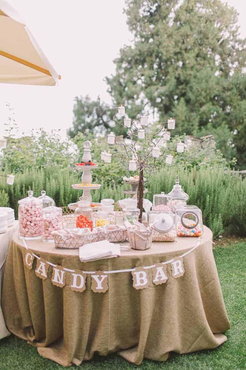 Candy tables deals for weddings