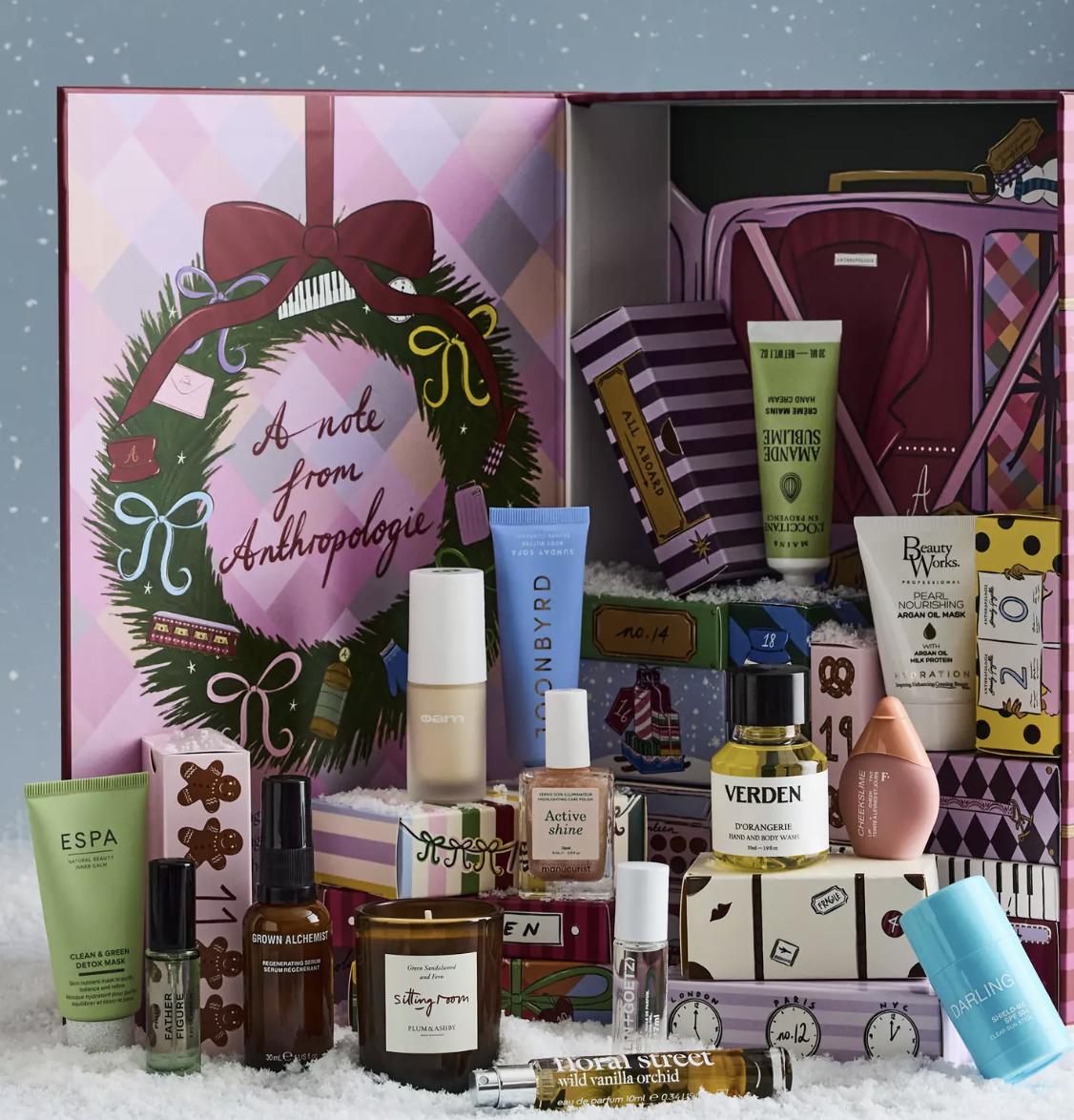 Anthropologie beauty advent calendar for 2026