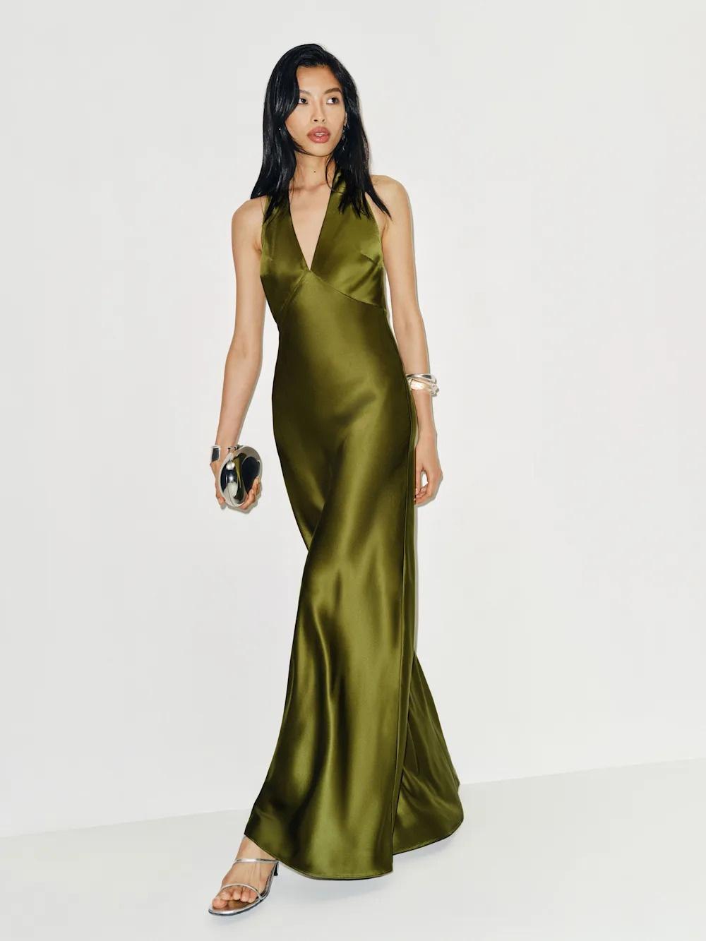 Daniela Silk Dress – Reformation