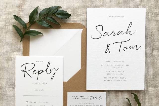 9 Ways to Save Money on Your Wedding Stationery - hitched.co.uk