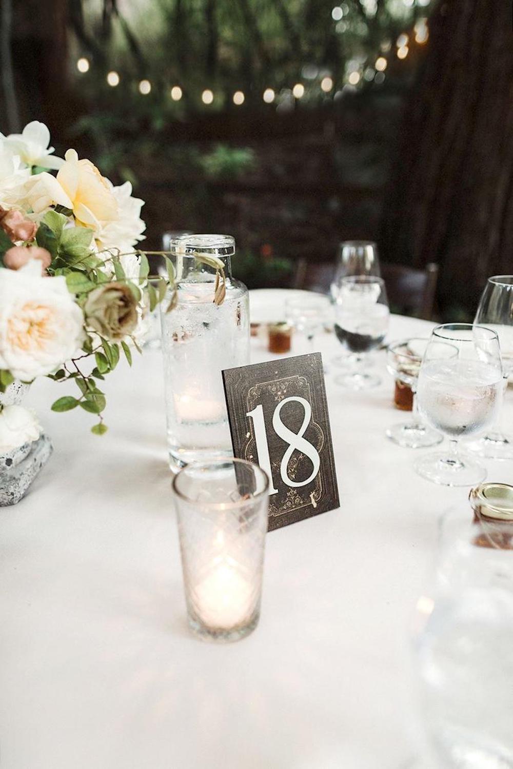 Wedding Table Number Holders - Rustic Mini Easels Table Decor - Photo Holder