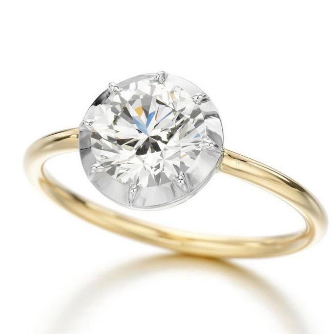 Piaget Diamond Ring Unique Engagement Ring Swiss Designer Minimalist - Ruby  Lane