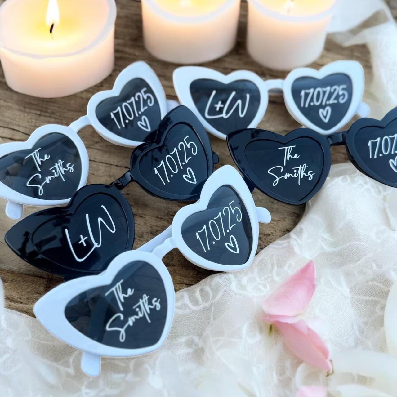 Personalised Wedding Sunglasses