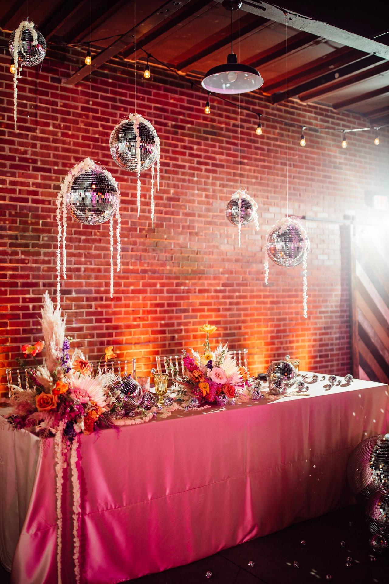 10 Chic Ways to Decorate with Disco Balls  Disco ball, Disco balls, Pink  home accessories