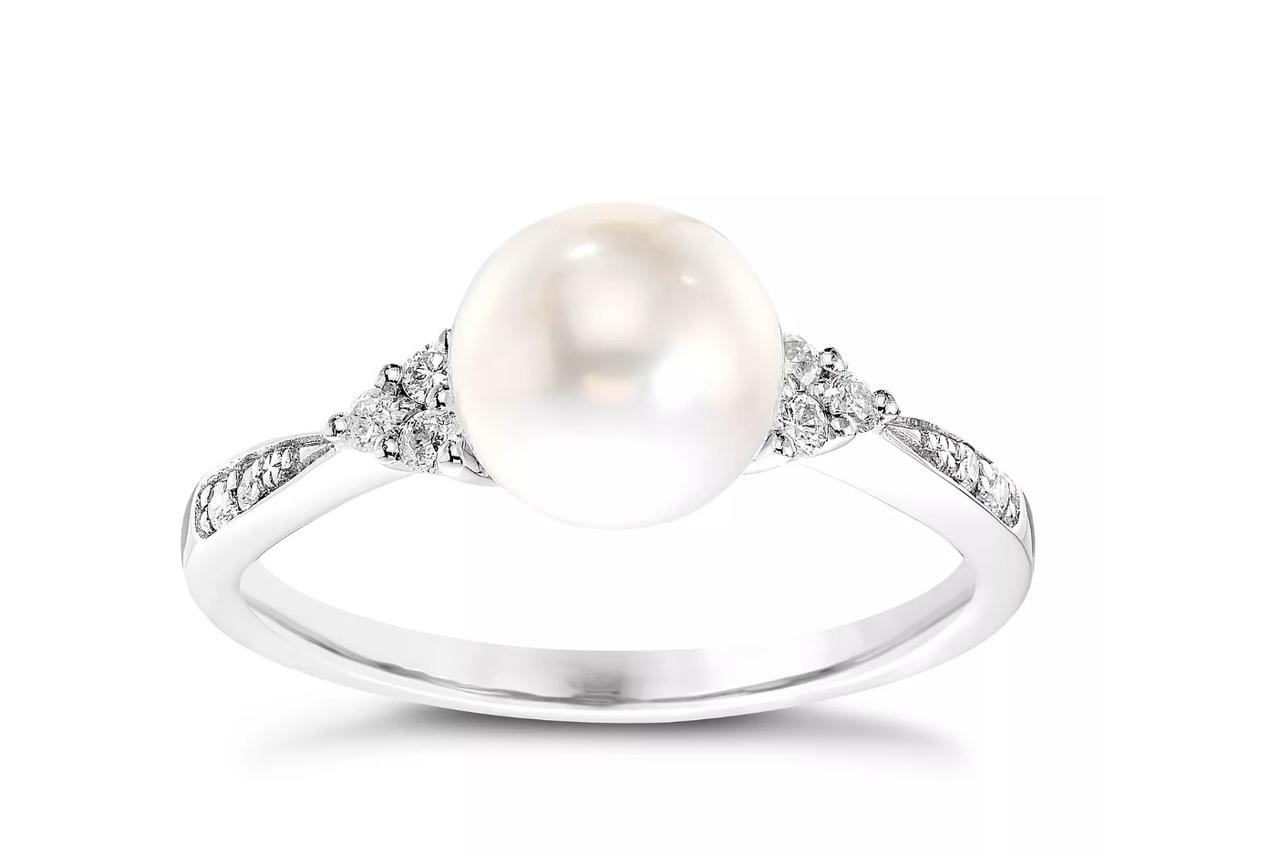 Rose Gold South Sea Pearl Ring